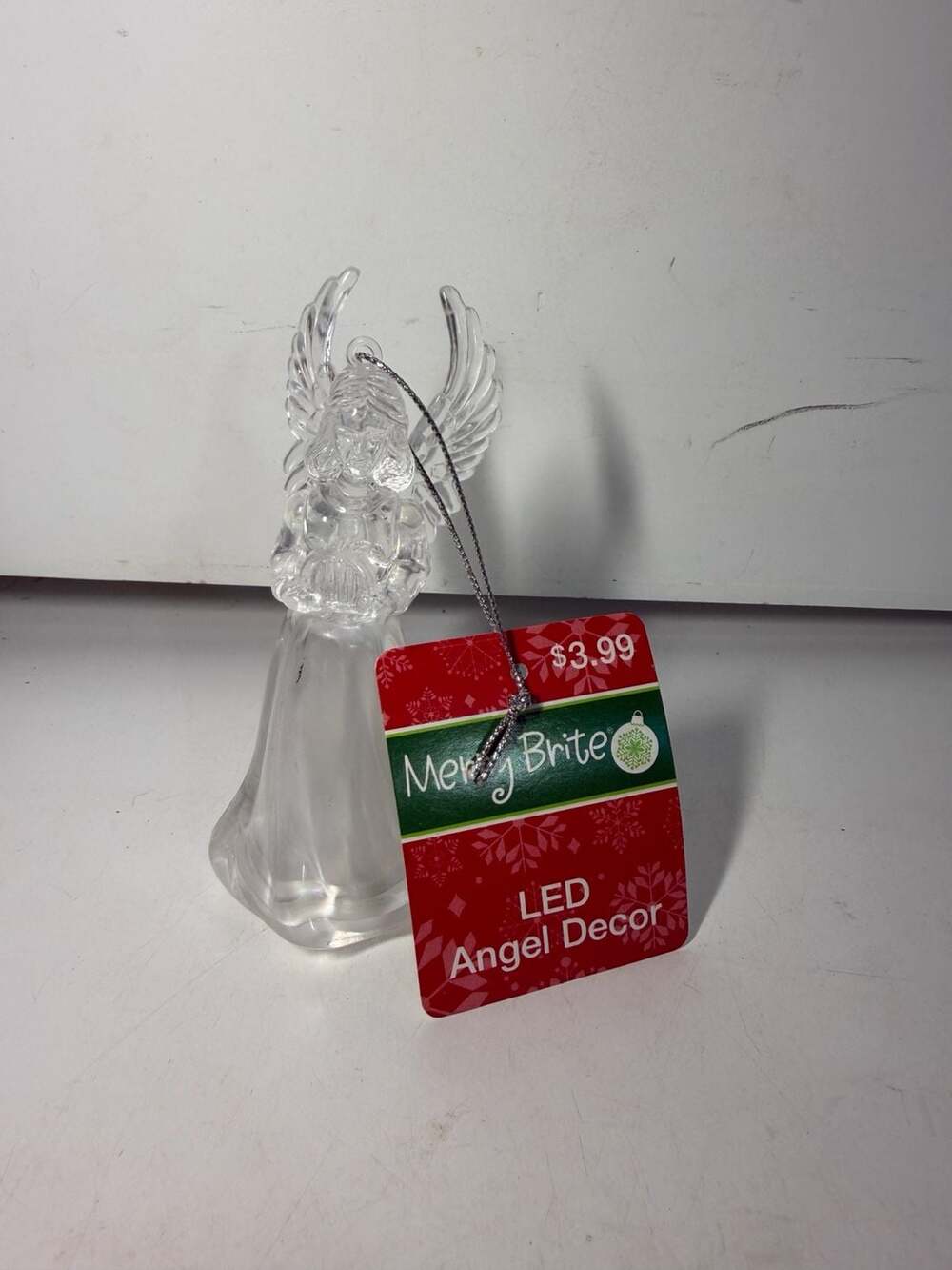 Merry Brite LED Angel Decor Christmas Ornament
